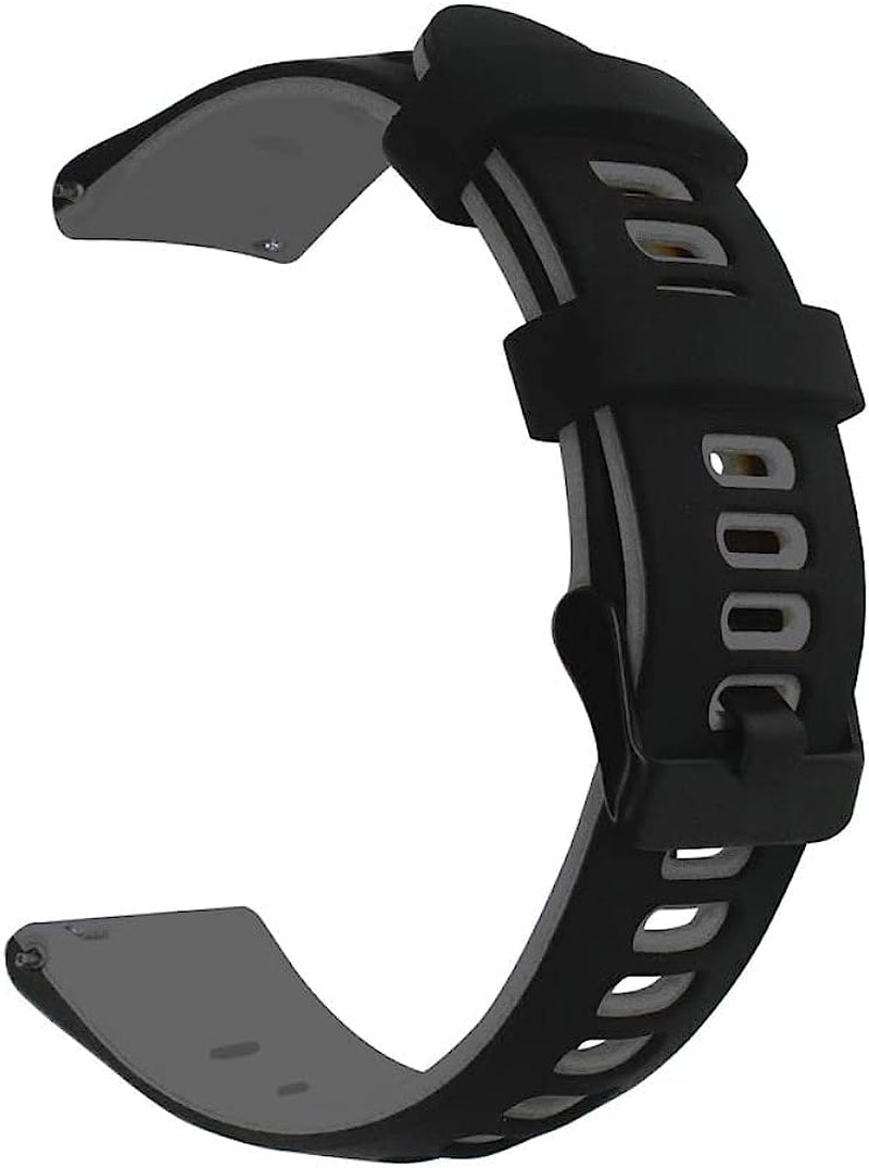 TWRQA Sport Silicone Bands for Garmin Venu 2 Plus/Sq Wrist Straps for Forerunner 245 645M 158 55 Vivoactive 4 3 Music 20MM/22MM  TWRQA E For Forerunner 245 645 