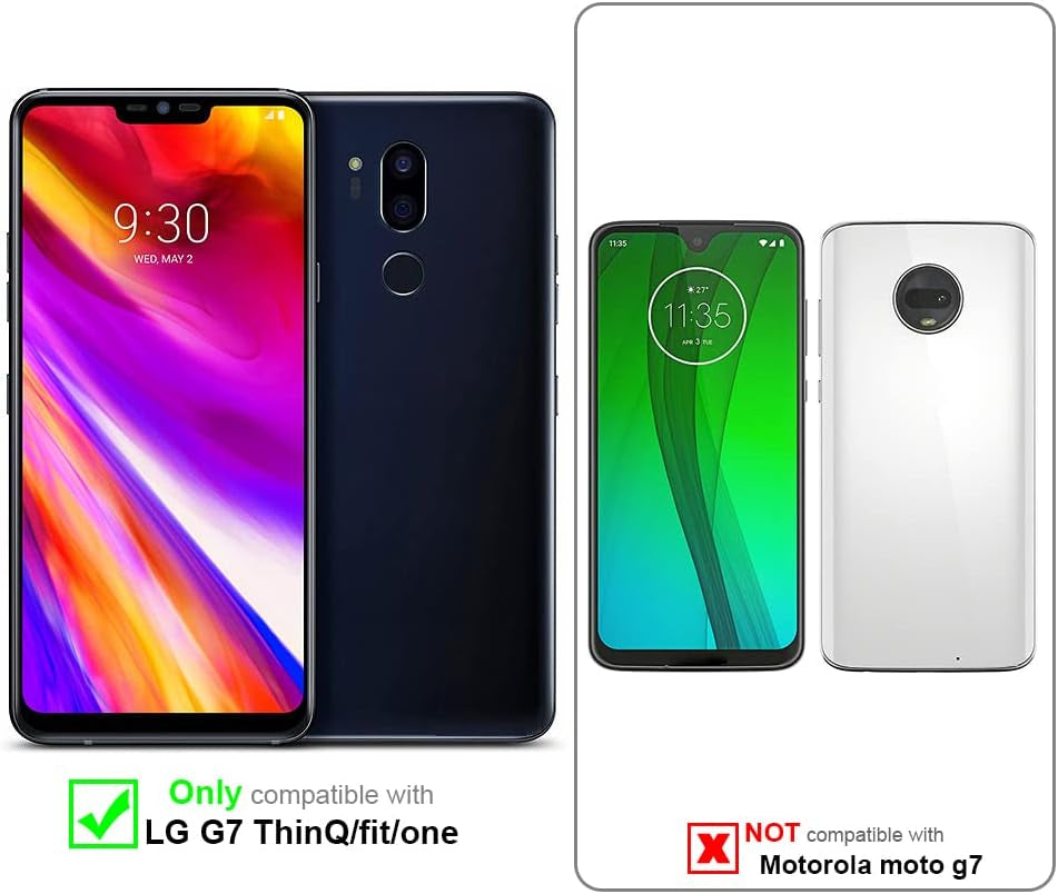 Cadorabo Case Compatible with LG G7 Thinq in Metallic Grey - Shockproof and Scratch Resistant TPU Silicone Cover - Ultra Slim Protective Gel Shell Bumper Back Skin  Cadorabo   