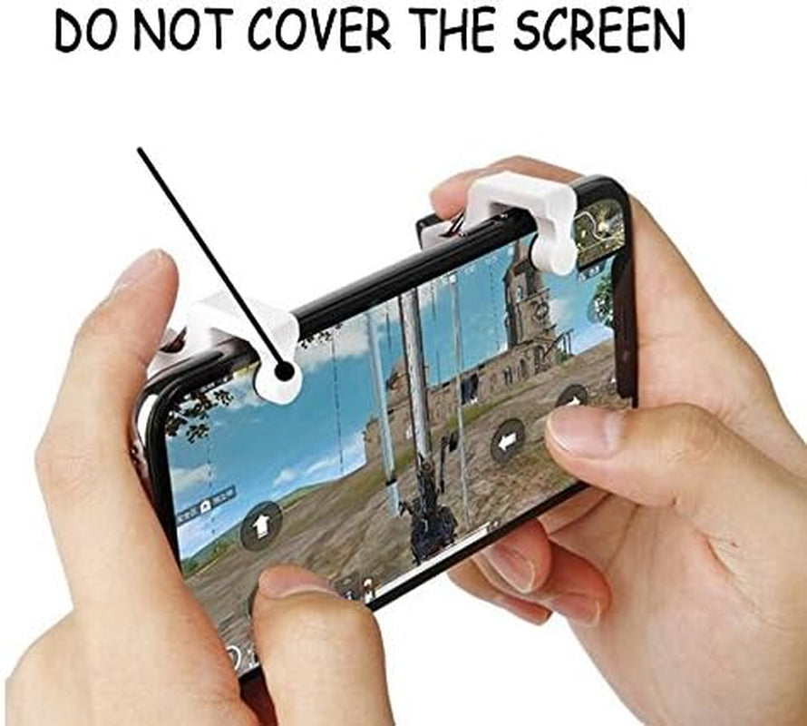 Alician Gaming Trigger Fire Button Aim Key Smart Phone Mobile Games L1R1 Shooter Controller for Pubg/Rules of Survival/Knives Out  Alician   