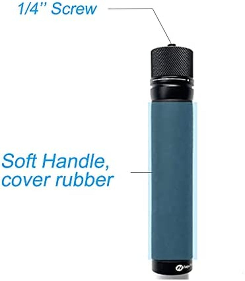 V3 Gimbal Extension Pole Handheld Bar Adjustable and Portable with 1/4" Screw Mount for Smartphone Gimbal Stabilizer G6/G6 Plus/Wg2X Vlog Pocket 1/2 Vimble One, 160Mm-500Mm  FeiyuTech   