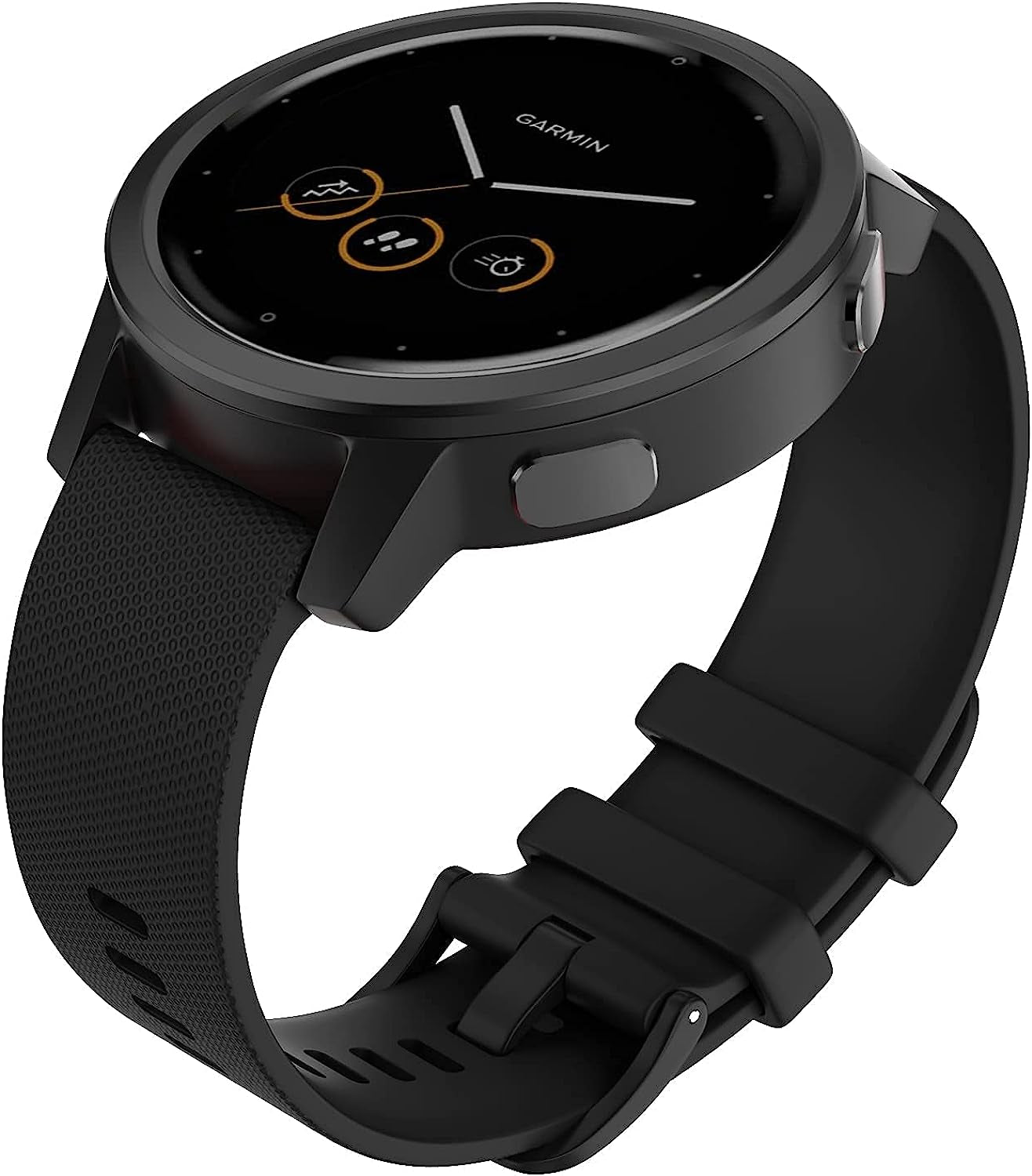 OVERSTEP Vivoactive 4 Watch Band, 22Mm Soft Silicone Bands for Garmin Darth Vader/First Avenger/Polar Vantage M/Samsung Galaxy Watch 3 45Mm/Galaxy Watch 46Mm/Gear S3 Frontier/Gear S3 Classic  OVERSTEP   