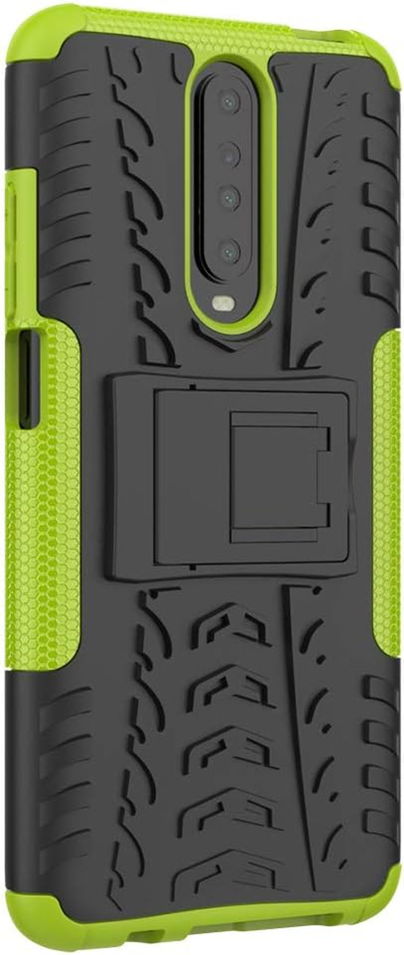 Wentian Xiaomi Redmi K30 / Poco X2 Case, Caseexpert® Heavy Duty Shockproof Rugged Impact Armor Hybrid Kickstand Protective Cover Case for Xiaomi Redmi K30 / K30 Pro/Poco X2 Green  CaseExpert   