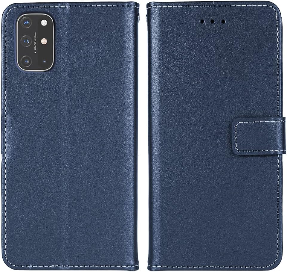 FDCWTSH Compatible with Oneplus 8T Oneplus8T plus 5G Wallet Case Wrist Strap Lanyard Flip Cover Card Holder Cell Phone Cases for One Plus8T on 1 plus 8Tplus 1Plus 8T+ One+ 1+ 1+8T Pro G5 Blue  FDCWTSH   