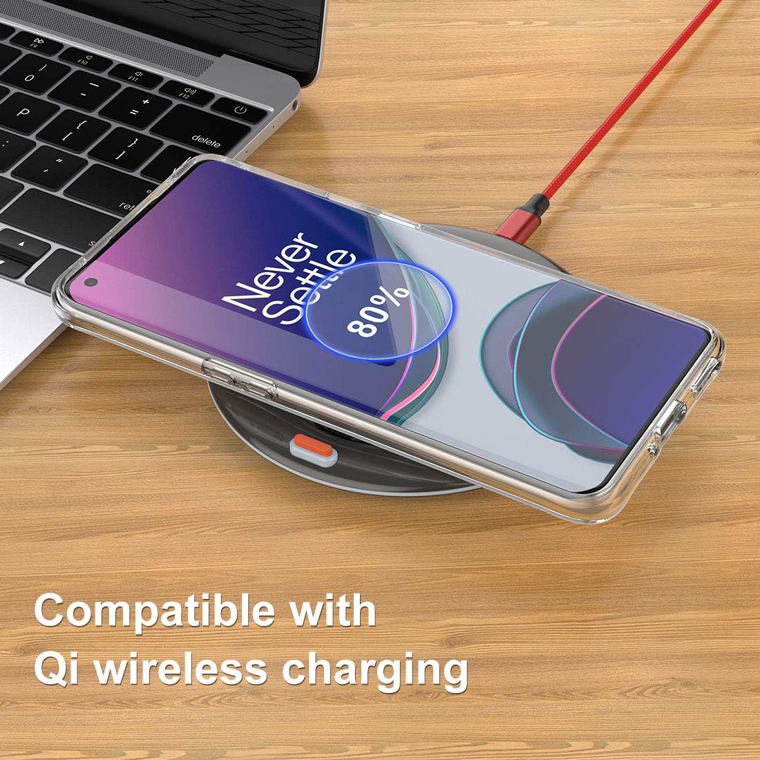 Clear Protective Case for Oneplus 9 Case Shockproof [Hard PC Back+Soft TPU Bumper] [Anti-Yellowing] [Support Wireless Charging] Protective Phone Case Cover for Oneplus 9, Transparent Clear  Eastcoo   