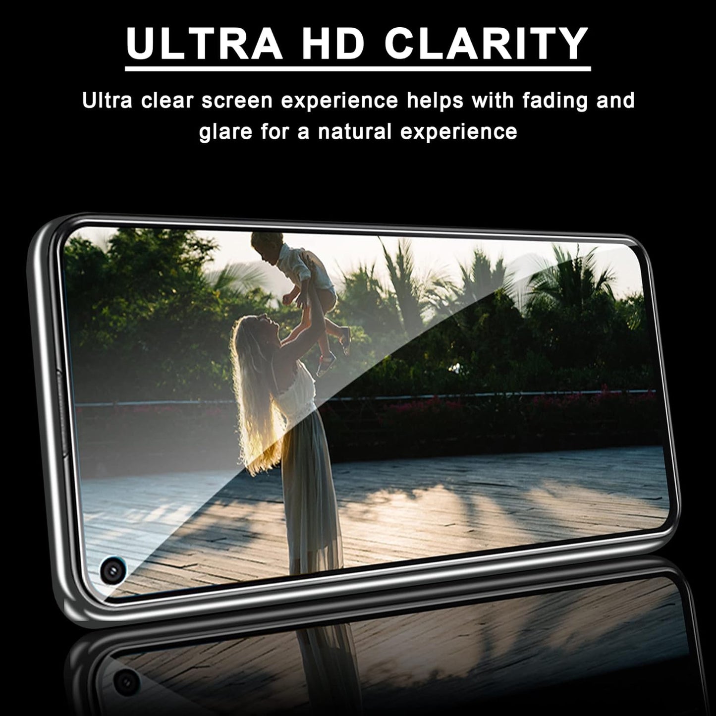 Ogrish 2 Pack Tempered Glass Screen Protector for Google Pixel 4A 5G 6.2 Inch (Not for 4A 4G 5.81 Inch)- and 2 Pack Camera Lens Protector【Hd Clarity】【Anti-Scratch】【Case Friendly】【Anti-Fingerprint】  Ogrish   