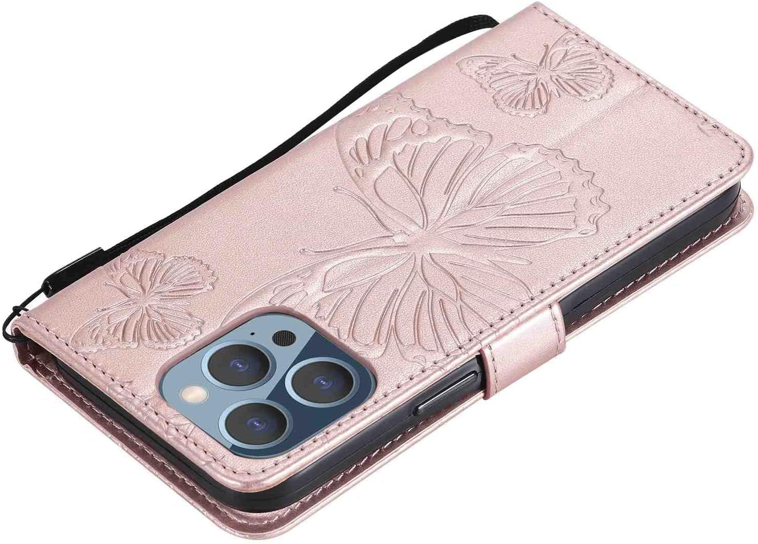 Fansipro Phone Cover Wallet Folio Case for LG V30, Premium PU Leather Slim Fit Cover for LG V30, 2 Card Slots, Exact Fit, Golden  Fansipro   