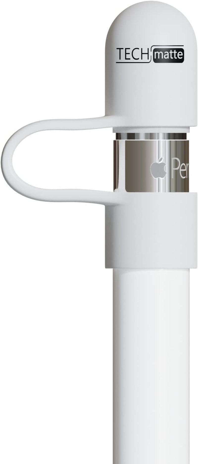 Techmatte Magnetic Replacement Cap and Charging Adapter (Female to Female Connector) Compatible with Apple Pencil 1St Generation (Bundle)  TechMatte   