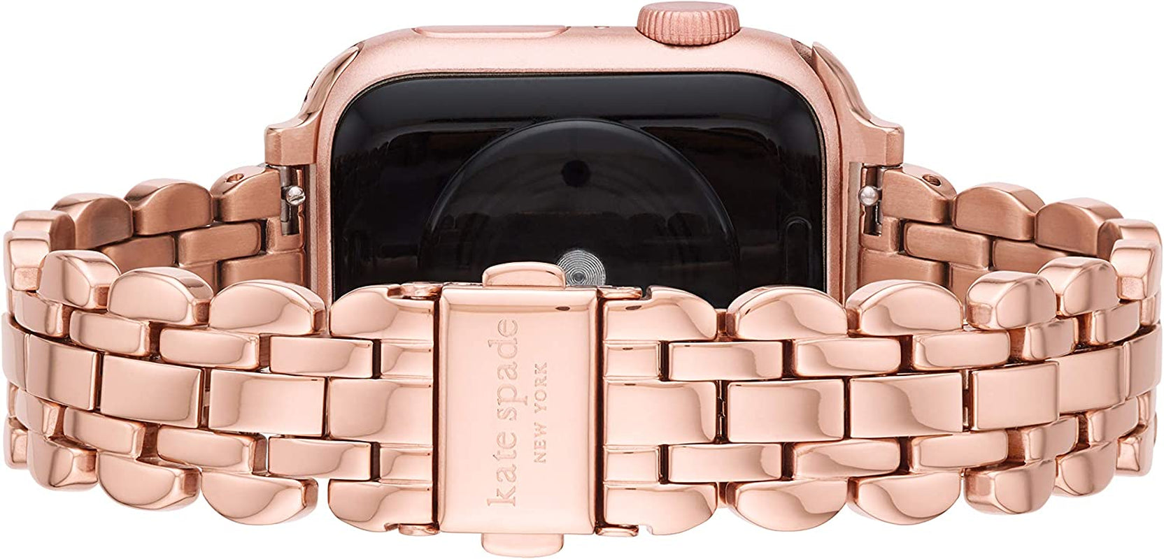 Kate Spade New York Stainless Steel Band for 38/40Mm Apple Watch Series 1-7, Color: Rose Gold (Model: KSS0067)  kate spade new york   