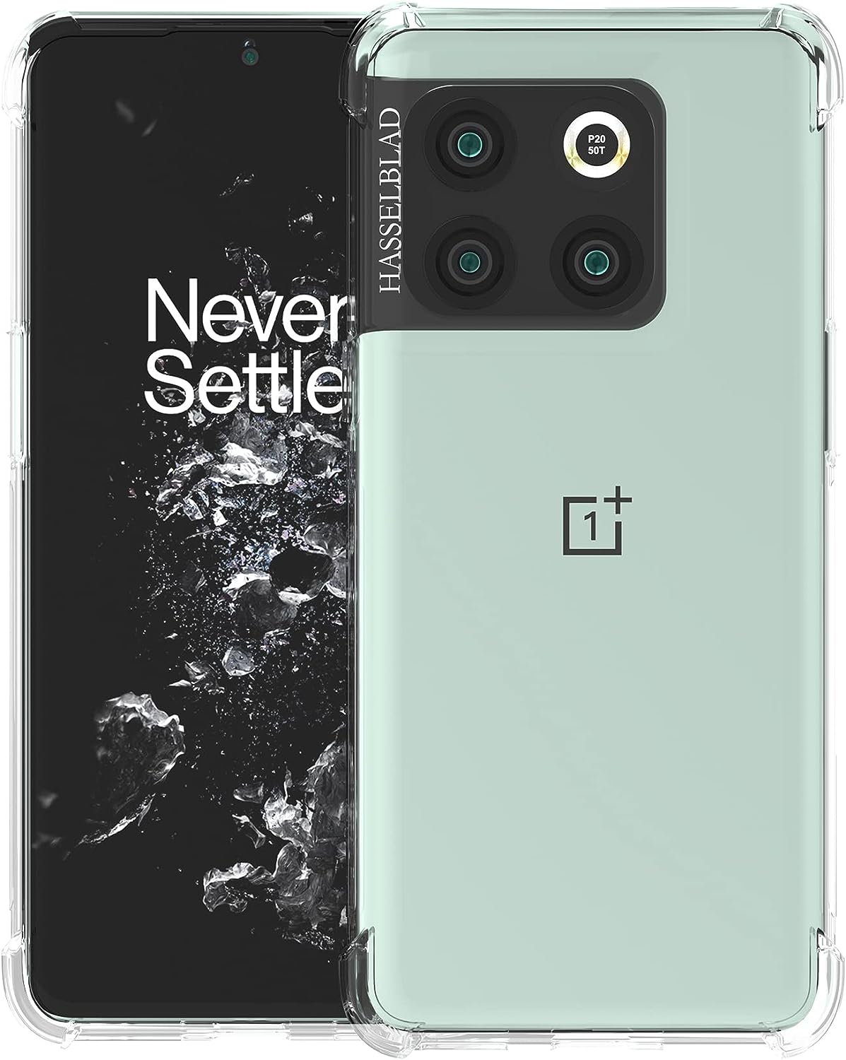 Foluu for Oneplus 10T Case, for Oneplus 10T 5G Phone Case Clear, Scratch Resistant Reinforced Corners TPU Rubber Soft Skin Silicone Protective Case Cover for Oneplus 10T 2022 (Crystal Clear)  Foluu Oneplus 10T 2022-Clear Oneplus 10T 2022 