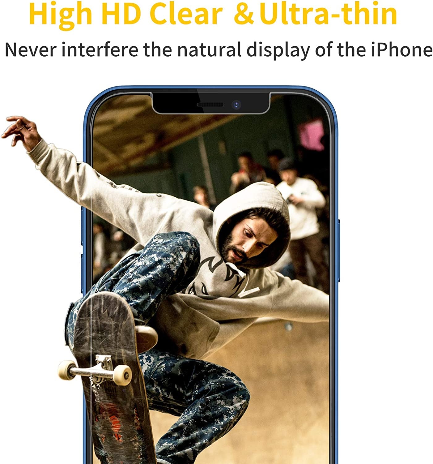 Unbreakcable 3-Pack Screen Protector for Iphone 12 / Iphone 12 Pro, Double Shatterproof Tempered Glass [Easy Installation] [9H Hardness] [99.99% HD Clear] [Case Friendly] for Iphone 6.1 Inch  UNBREAKcable   