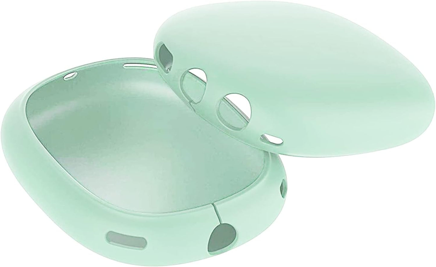 Replacement Soft Silicone Earpads Ear Pads Cushions Protectors Cover Case Accessories Compatible with Apple Airpods Max Headphones (Luminous Green)  CONVELIFE   