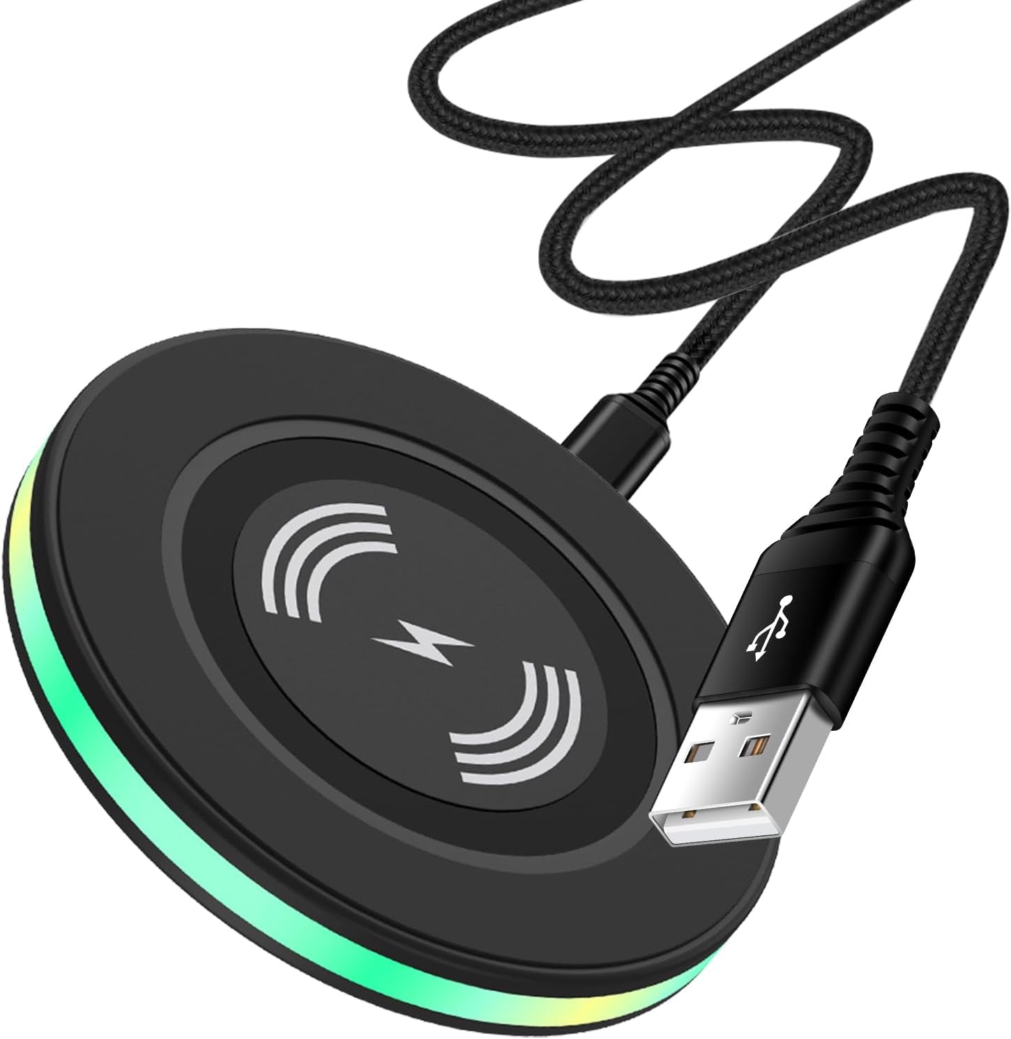 15W Samsung Wireless Charger Fast Charging Pad for Samsung Galaxy S23/S23 Ultra/S23 Plus/S22/S21 FE/S20/Z Fold 5 4 3/Z Flip 5 4 3/S10/S9/S8/S7/Note 20 10 9 8,Iphone 14 13 12 11 Pro Max,Pixel 7 6 5 4 3  Shenzhen Chuang Wei Da Technology Co., LTD   