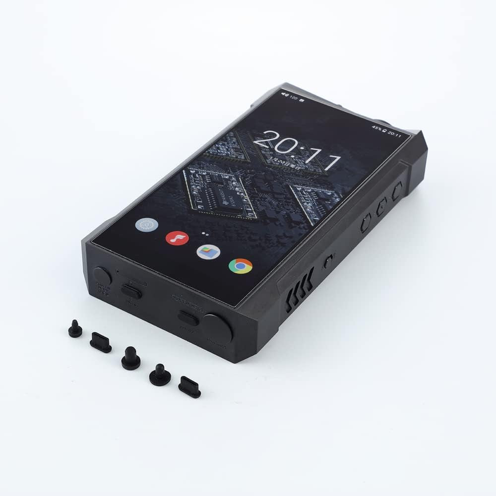 2Sets anti Dust Plug for Fiio M17 Music Player 4.4MM 3.5MM 2.5MM Type C Jack (Pack of 2)  BestforYou   