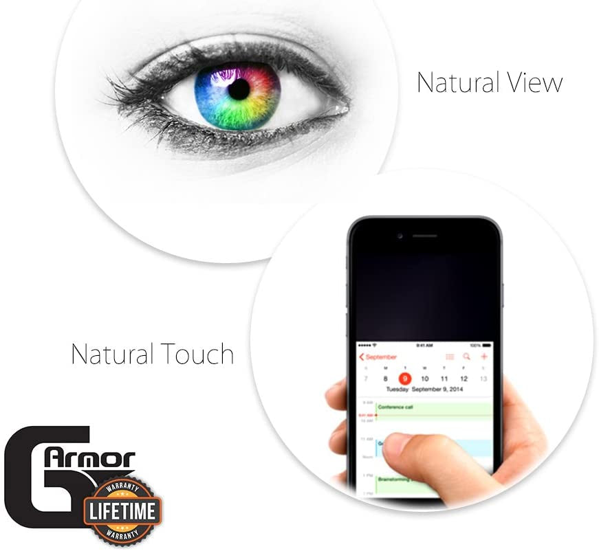 G-Armor 2 Pack Screen Protector for Iphone 8, Iphone 7, Iphone 6S and Iphone 6 - Tempered Glass Screen Saver, Phone Case Friendly, Lifetime Replacement, Protective Screen Cover for 4.7 Inch Iphones  G-Armor   