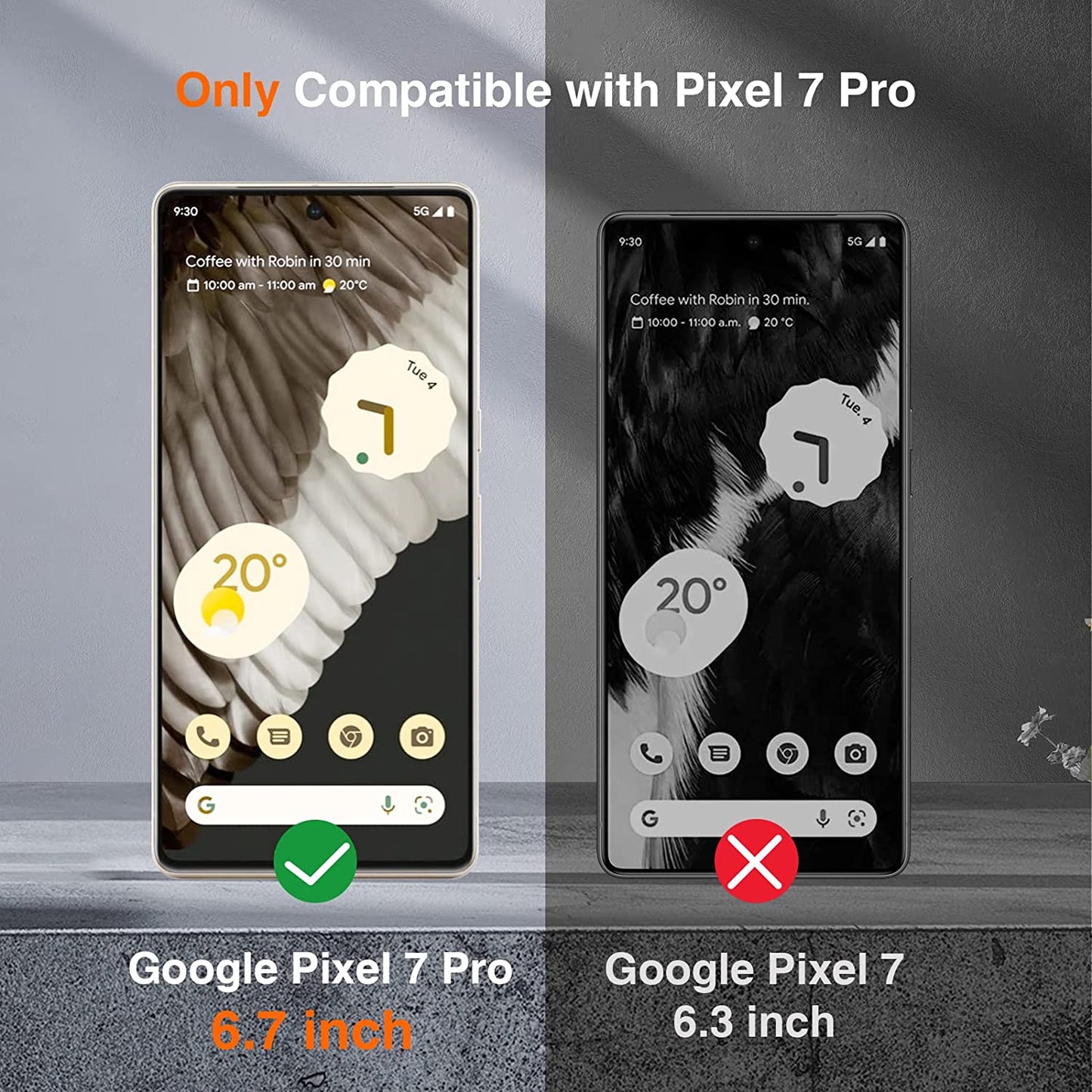 LK 2 Pack for Google Pixel 7 Pro 6.7-Inch HD Screen Protector + 2 Pack Lens Protector with Positioning Tool, Self-Healing TPU Film, Touch Sensitive, Ultra-Thin  LK   