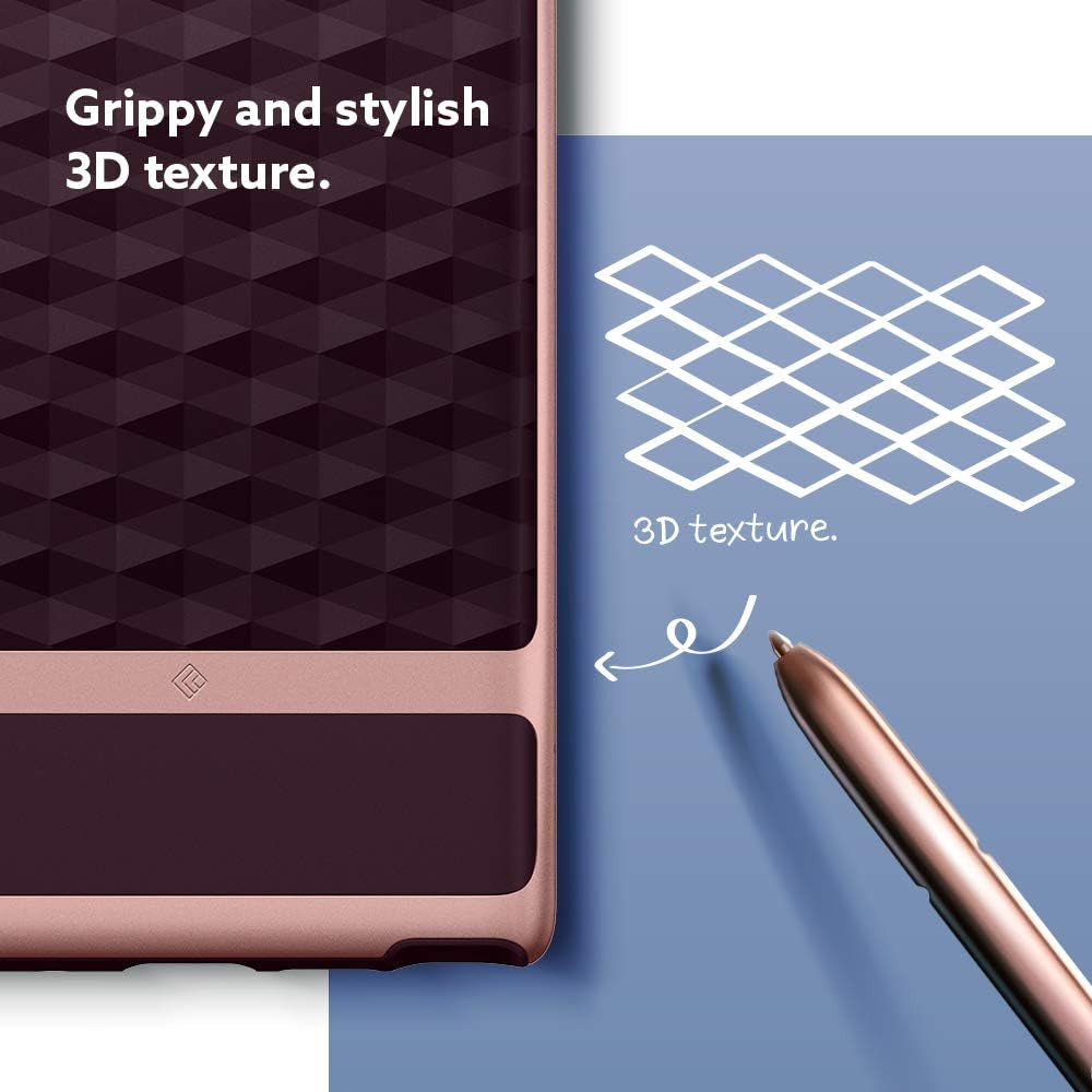 Caseology Parallax for Samsung Galaxy Note 20 Case (2020) 5G - Burgundy  Caseology   