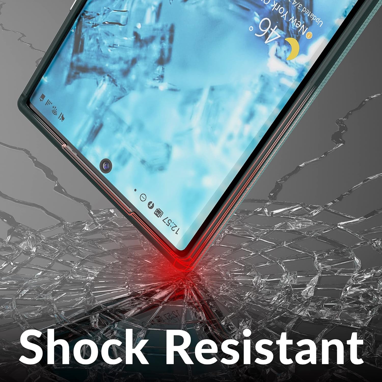 Crave Dual Guard for Galaxy Note 20 Ultra Case, Shockproof Protection Dual Layer Case for Samsung Galaxy Note 20 Ultra - Aqua  Crave   