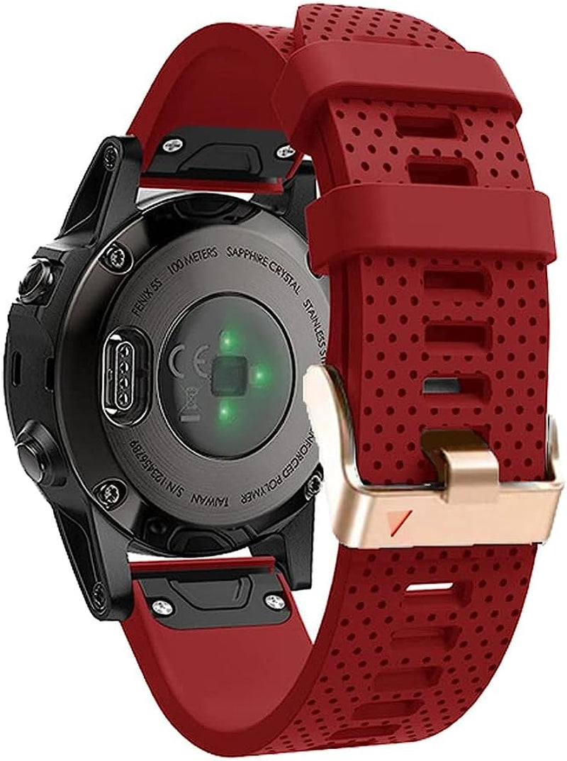 IRJFP Watch Band for Garmin Fenix 6S/ 6S Pro Soft Silicone 20Mm Replacement Women Strap for Fenix 5S/ 5S Plus/D2 Delta S Smartwatch  IRJFP V For D2 Delta S 