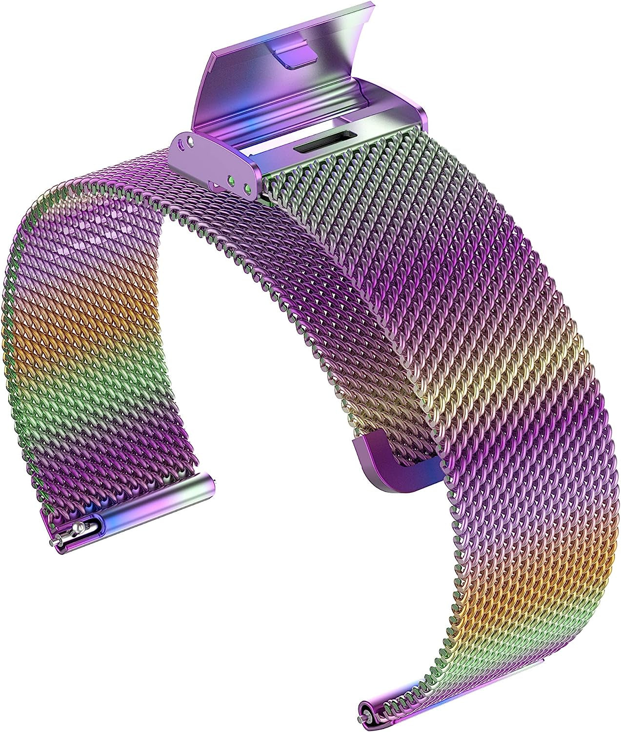 20Mm Stainless Steel Mesh Watch Bands for Samsung Galaxy Watch 4 40Mm 44Mm,Galaxy Watch 4 Classic 42Mm 46Mm,Galaxy Watch Active 2 40Mm 44Mm, Galaxy Watch3 41Mm,Galaxy Watch 5,Galaxy Watch 5 Pro  Chofit   