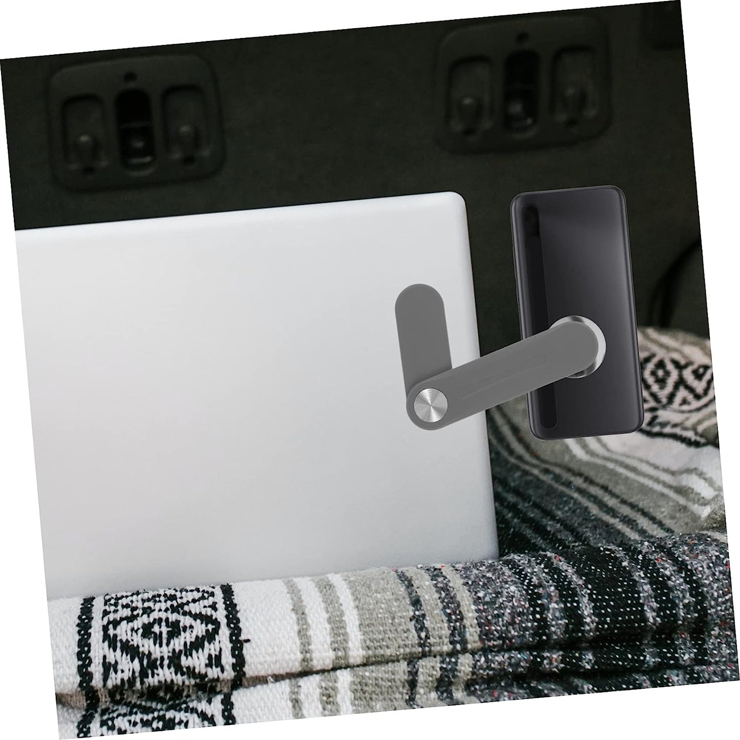 ULTECHNOVO Expand Mobile Phone Bracket PC Notebook Stand Portable Phone Stand Phone Mount for Monitor Laptop Magnetic Phone Holder Phone Side Mount Clip Laptop Arm for Phone Abs Desk  ULTECHNOVO   