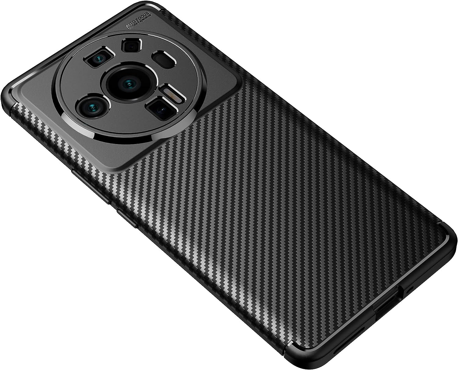 Cruzerlite Case Compatible with Xiaomi Mi 12 Ultra Case Carbon Fiber Texture Design Cover Anti-Scratch Shock Absorption Case Made for Xiaomi Mi 12 Ultra Case (2022) (Leather Black)  Swiss Case Limited Carbon Black  