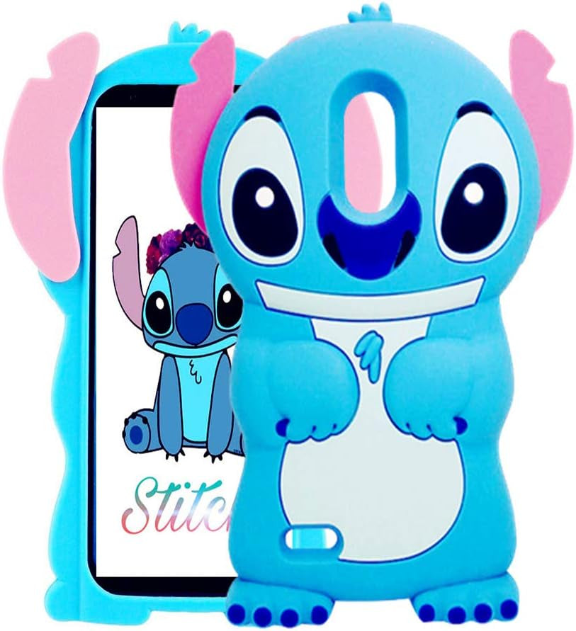 FINDWORLD Cases for Iphone 14 PRO Case, Lilo Stitch Cute 3D Cartoon Unique Cool Soft Silicone Animal Character Waterproof Protector Boys Kids Girls Gifts Cover Housing Skin for Iphone 14 Pro  FINDWORLD   