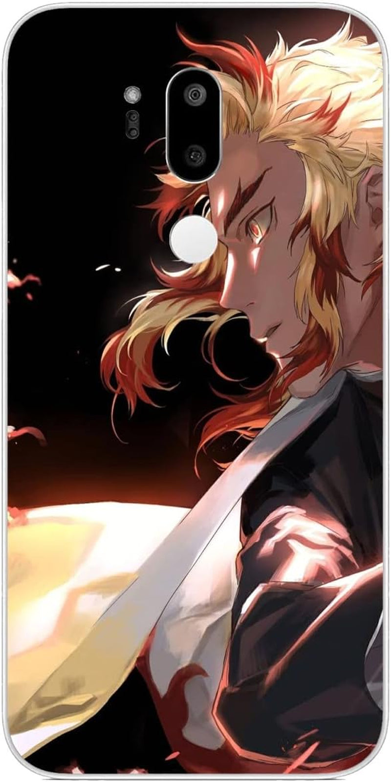 Compatible with LG G7 | LG G7 Thinq | LG G7 Fit | LG G7 One Sla'Yer Anime Cool De'Mon 913 Case Slim Soft Flexible TPU Thin Protective Cover Case Clear  CUENDX Demon Anime Cool Slayer 436  