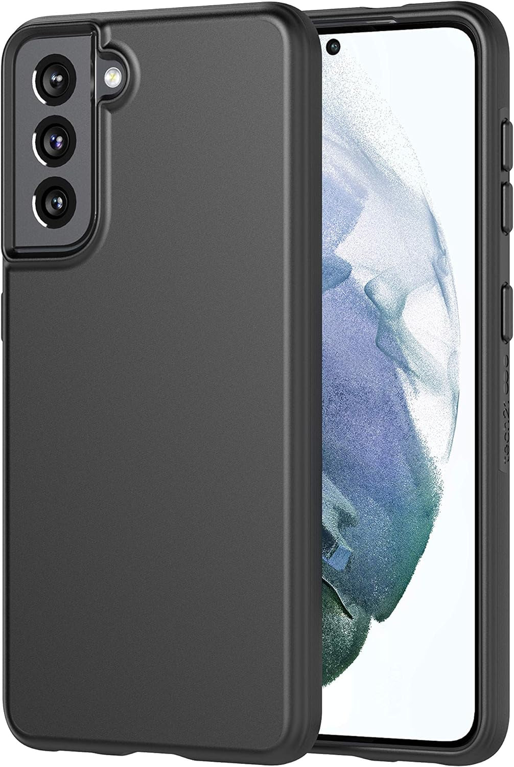 Tech21 Evoslim Phone Case for Samsung S21 5G - 8 Ft. Drop Protection, Charcoal Black  tech21   