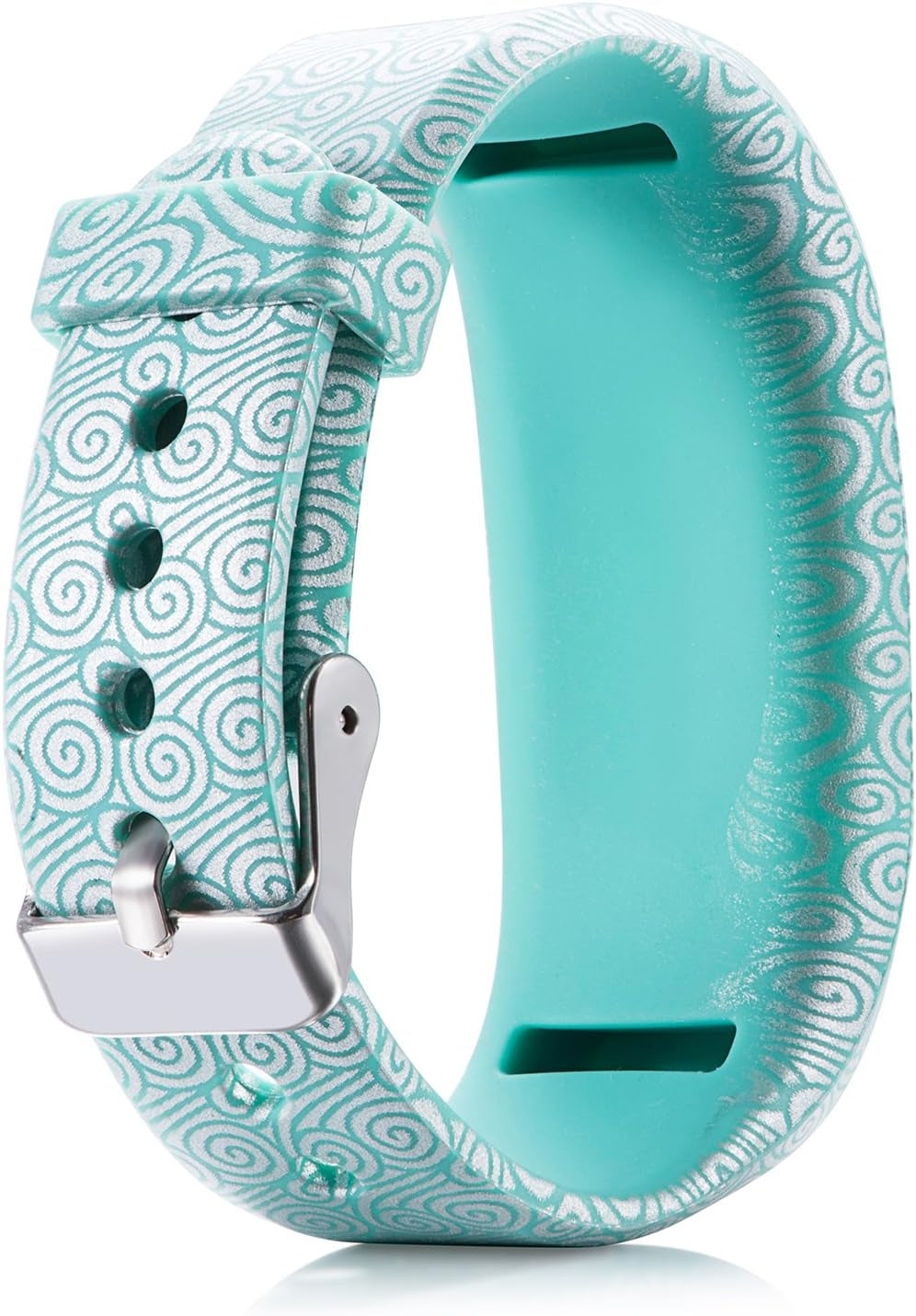 Compatible with Garmin Vivofit JR Bands for Kids, Colorful Adjustable Silicone Replacement Bands Wristband Straps Bracelet for Vivofit JR / Vivofit Jr2 / Vivofit3 (Lavender Rose Green)  XHNee   