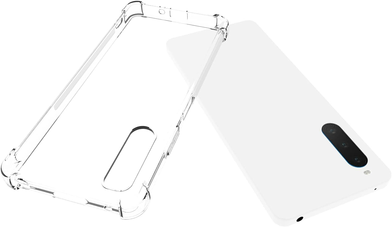 USTIYA Case for Sony Xperia 10 IV Clear TPU Four Corners Protective Cover Transparent Soft Funda  Shenzhen Jinyi Technology Co., Ltd.   