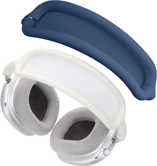 Kwmobile Headband Cover Compatible with Apple Airpods Max - Headphones Cover Protector Silicone - Dove Blue  KW-Commerce   