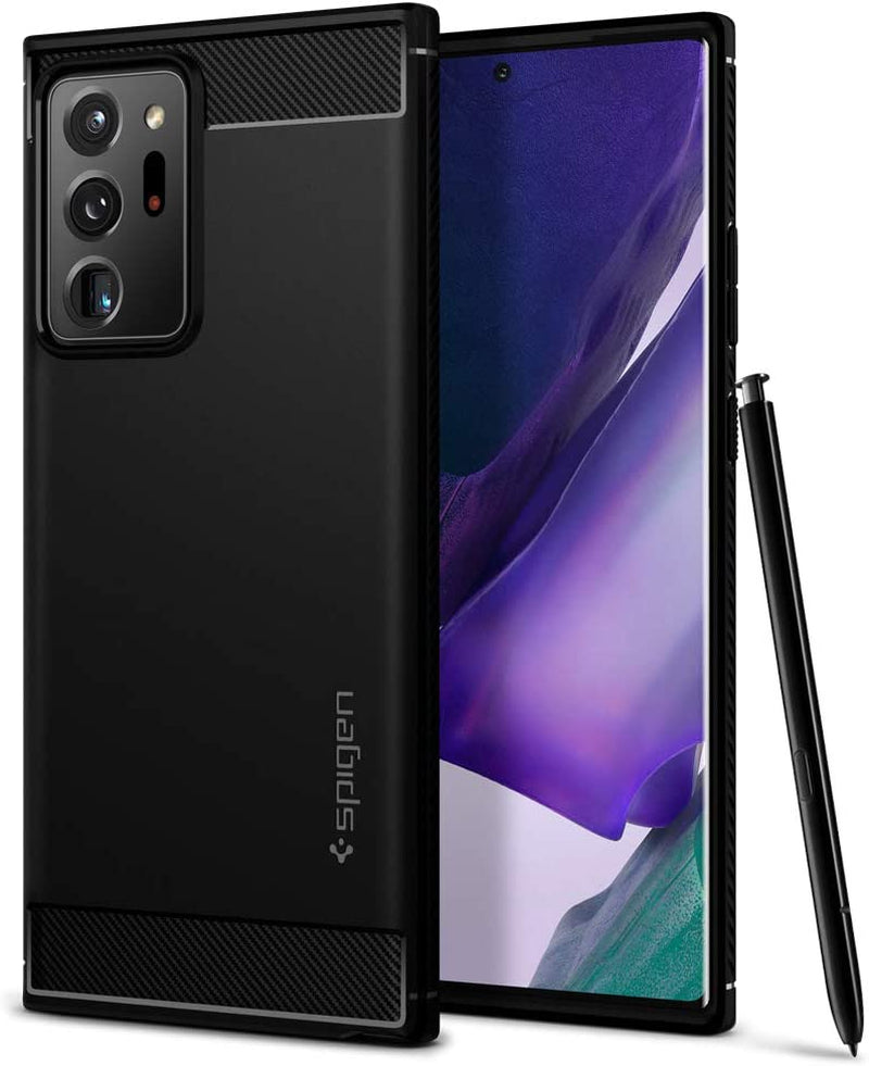 Spigen Rugged Armor Designed for Samsung Galaxy Note 20 Ultra 5G Case (2020) - Matte Black  Spigen   