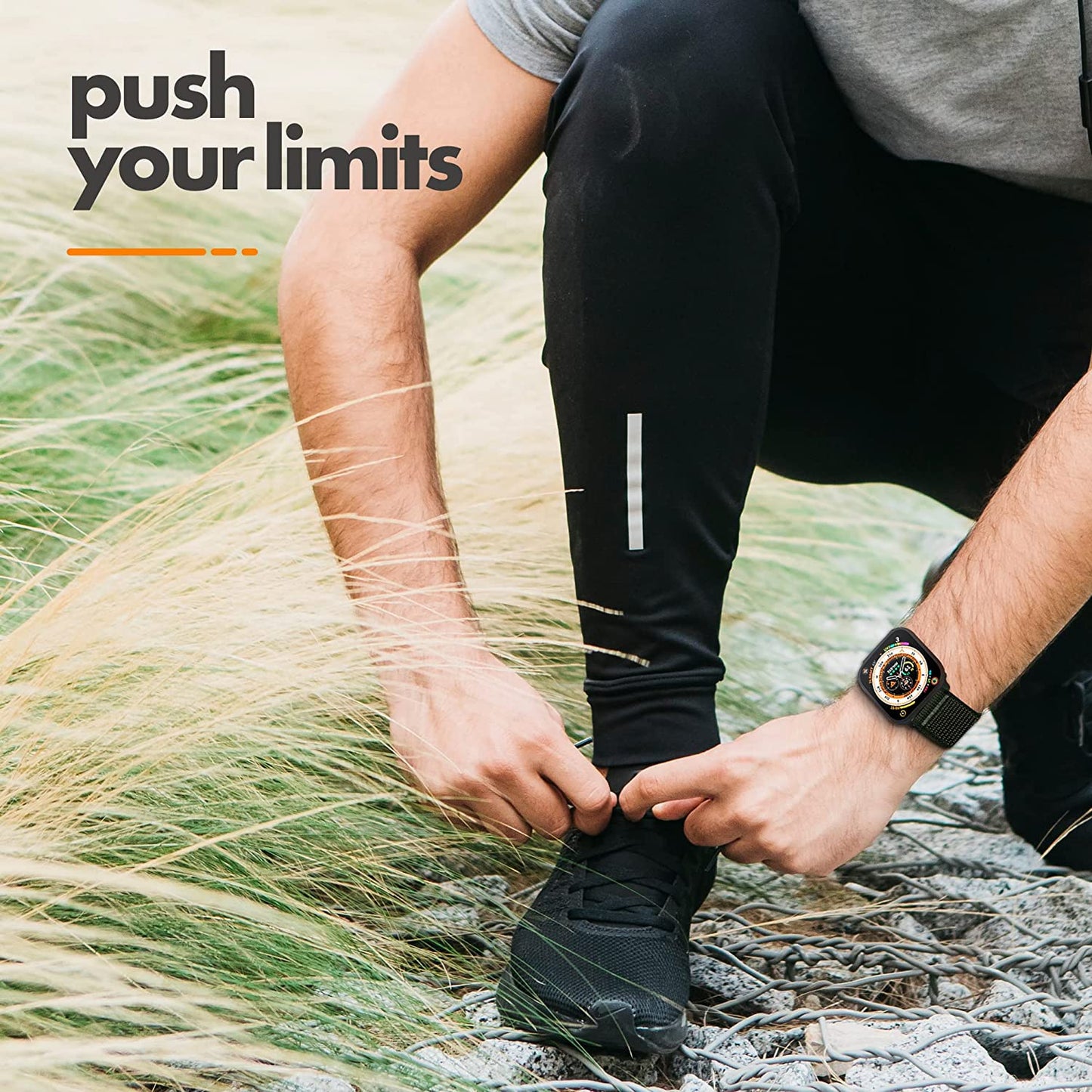 Beaverr 2-Pack Trail Loop Band Compatible with Apple Watch Ultra SE 8 7 6 5 4 3 2 1, Available in Sizes 49Mm 45Mm 44Mm 42Mm 41Mm 40Mm 38Mm, Soft Nylon Sport Iwatch Replacement Strap for Men and Women  Beaverr   