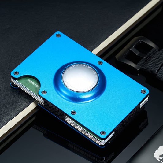 Furid Airtag Wallet (No Airtag), Metal Wallet, Mens Wallet with Money Clip, Minimalist Wallet, Slim Wallet for Men, Air Tag Wallet for Men Gift  furid   