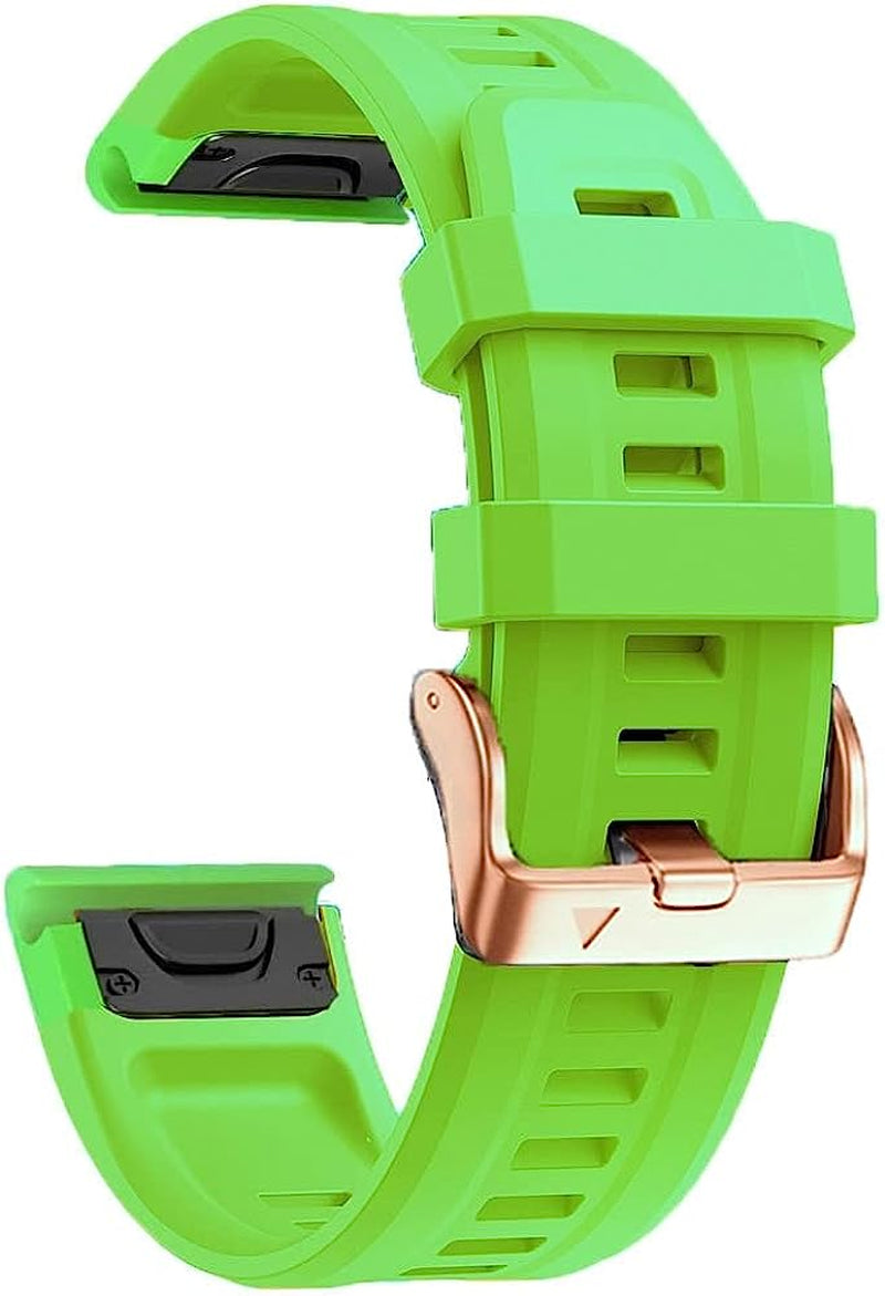 KAVJU 20Mm Silicone Watch Band Straps for Garmin Fenix 6S 6S Pro 5S 5Splus Descent Mk2S D2 Delta Smart Watch Band Straps Quick Releas  KAVJU I For Fenix 6S Pro 