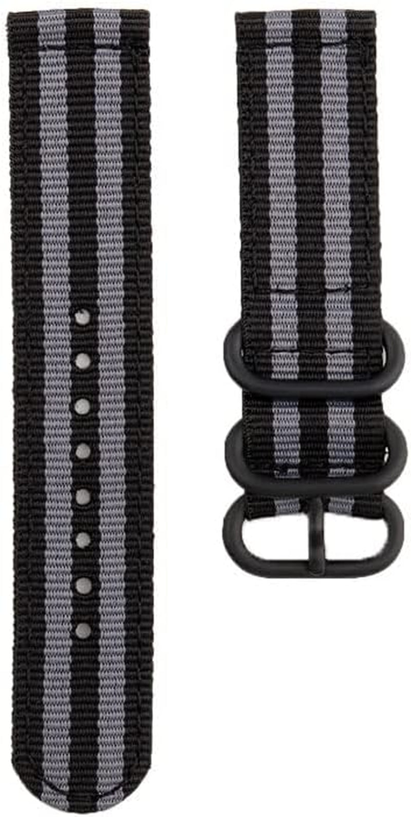 NIBYQ 20Mm Soft Nylon Strap for Garmin Watch Vivomove Hr/Vivoactive 3/Venu Wrist Band for Forerunner 245/645 Lightweight Bracelet  NIBYQ G 20mm 