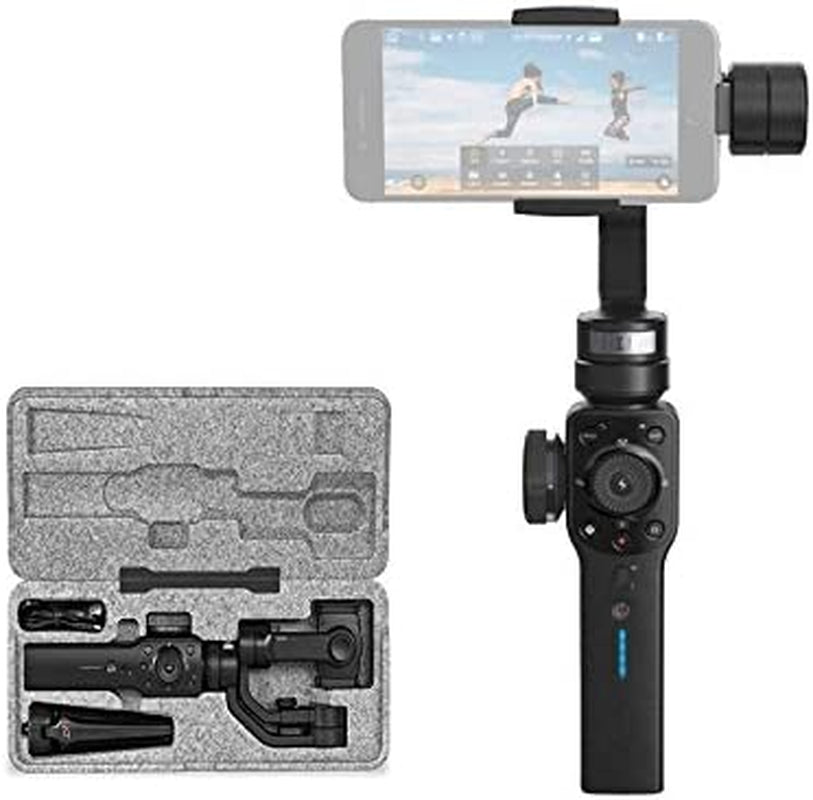 Zhiyun-Tech Professional 3-Axis Handheld Gimbal Stabilizer for Smartphones & Gopro with Focus and Zoom - Black  zhi yun   