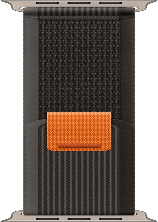 Apple Watch Band - Trail Loop (49Mm) - Black/Gray - M/L  Apple   