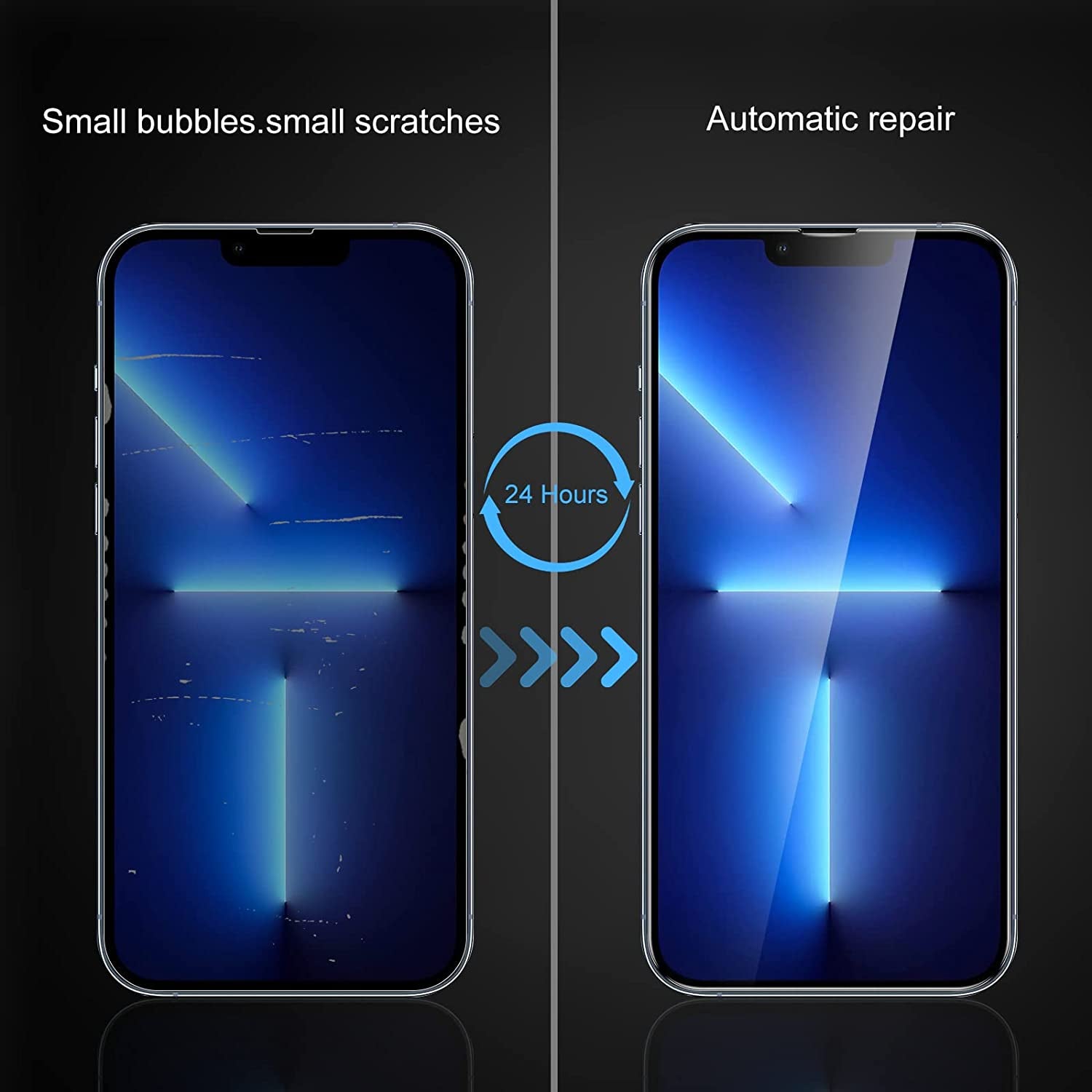 JDHDL [2 Pack] Hydrogel Film Screen Protector for Iphone 14 Pro/Iphone 14/Iphone 13/13 Pro (6.1"), Soft TPU Transparent Protective Screen Protector(Not Tempered Glass)  JDHDL   