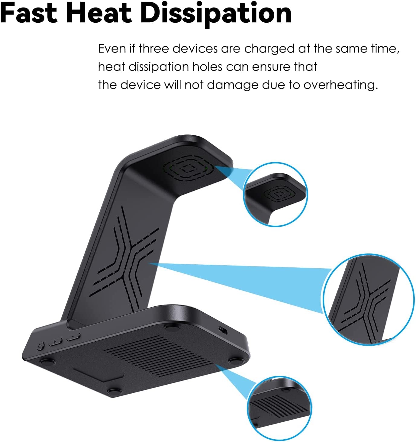 Wireless Charger for Samsung, 3 in 1 Wireless Charging Station for Samsung Galaxy S23 Ultra/S22/S21/S20/Note 20/Z Flip 4/Z Fold 4, Samsung Watch Charger for Galaxy Watch 5 Pro/4/3, Galaxy Buds 2/Pro/+  Shenzhen Xuanfeng Innovations Technology Co., Ltd.   