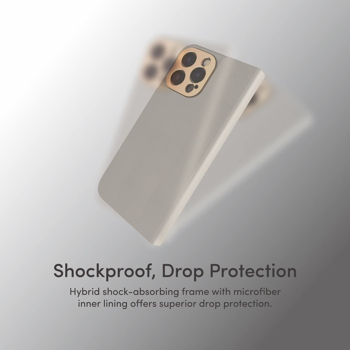 Moshi Overture Detachable Leather Wallet Case Compatible with Iphone 14 Pro, Flip Folio Case with 3 Card Holders Kickstand [Shockproof] Iphone Cover 6.1 Inch 2022, Magsafe Compatible (Serene Gray)  Moshi   