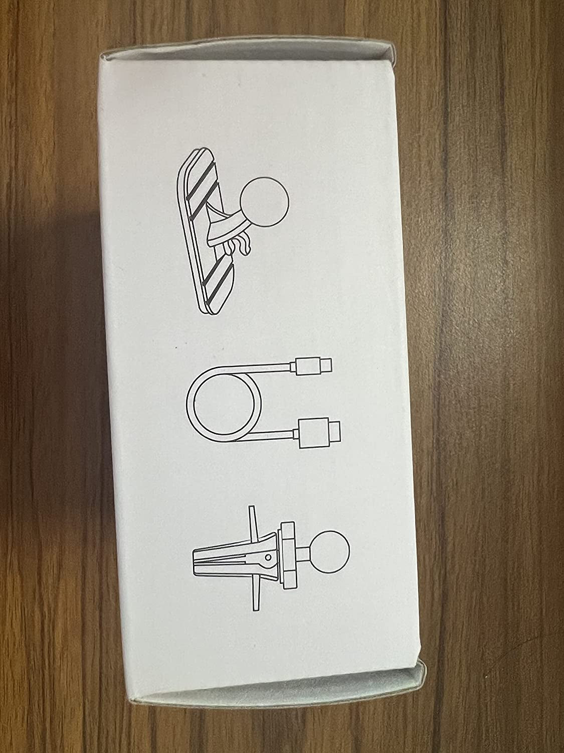 Magnetic Wireless Car Charger Mount, Stick on the Dashboard for Magsafe Iphone 14/14 Pro/14 Max/13/13 Pro/13 Pro Max/ 12/12Pro/Mini, Fast Charging Auto-Alignment Air Vent Phone Holder (Dark Grey)  OHLPRO   