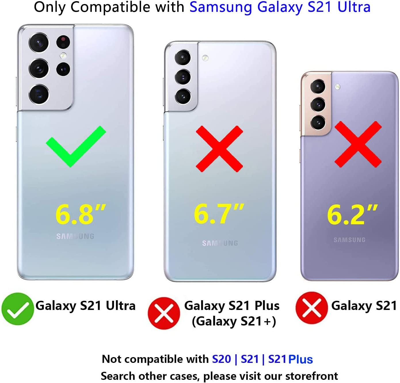 Military Grade Drop Impact for Samsung Galaxy S21 Ultra Case Galaxy S21 Ultra 5G Case 360 Metal Rotating Ring Kickstand Holder Armor Heavy Duty Shockproof Case for Galaxy S21 Ultra Phone Case (Red)  Dionsibei   