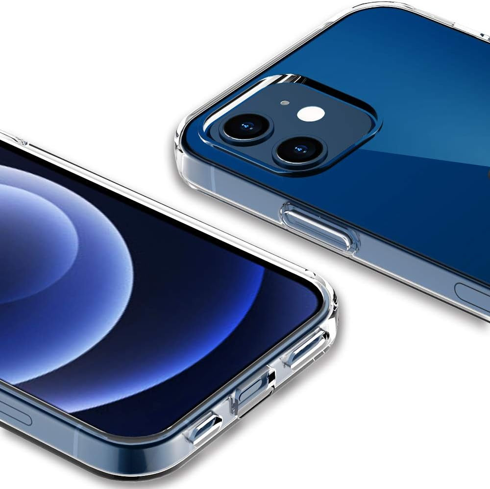 Aeska TPU for Iphone 12 Mini Case, Ultra [Slim Thin] Flexible Clear TPU [Scratch-Resistant] Gel Rubber Soft Clear Skin Silicone Protective Phone Case Cover for Iphone 12 Mini 5.4-Inch (Clear)  Aeska   