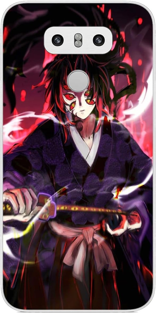 TINTAG Compatible with LG G6 | LG G6+ | LG G6 plus Case Cool with Kokushibou 773, Anime Phone Cases Shockproof Soft TPU Case Clear  TINTAG   