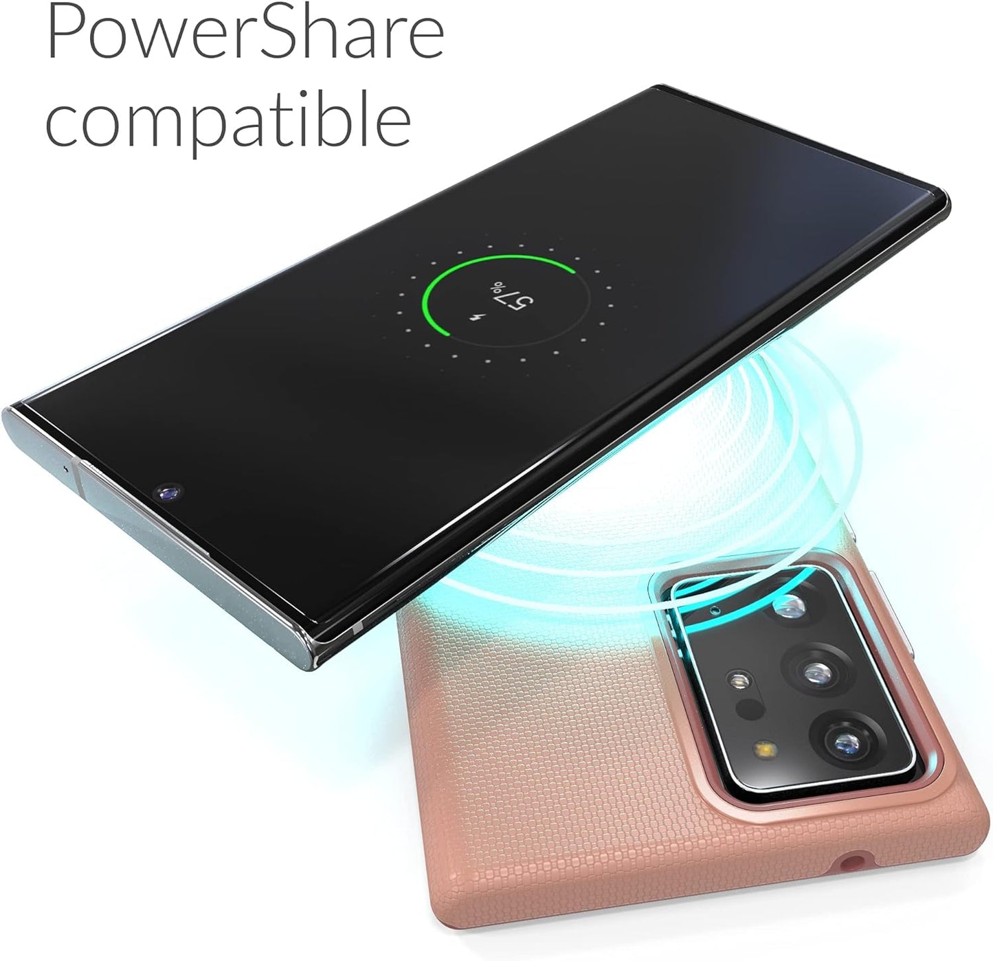 Crave Dual Guard for Galaxy Note 20 Ultra Case, Shockproof Protection Dual Layer Case for Samsung Galaxy Note 20 Ultra - Blush  Crave   