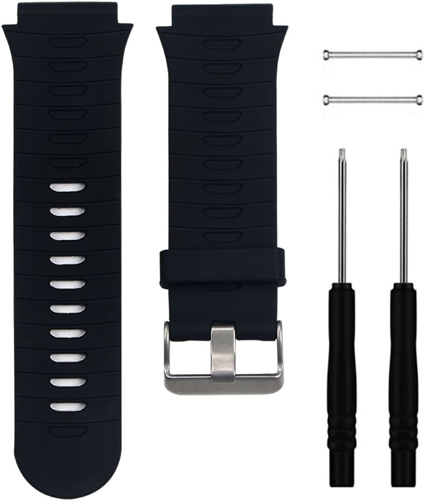 Band for Garmin Forerunner 920XT, Soft Silicone Replacement Watch Band Strap for Garmin Forerunner 920XT  QGHXO   