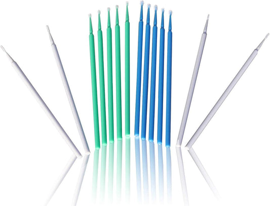 KC Republic Phone Brush Cleaning Kit with Mini Soft round Cotton and Felt Tip Brushes, Clean Phone, Water Wet Phones, Dry Phones, Tablet, Laptop, or Computer, 3 Different Size Heads, (25 Pieces)  KC Republic   