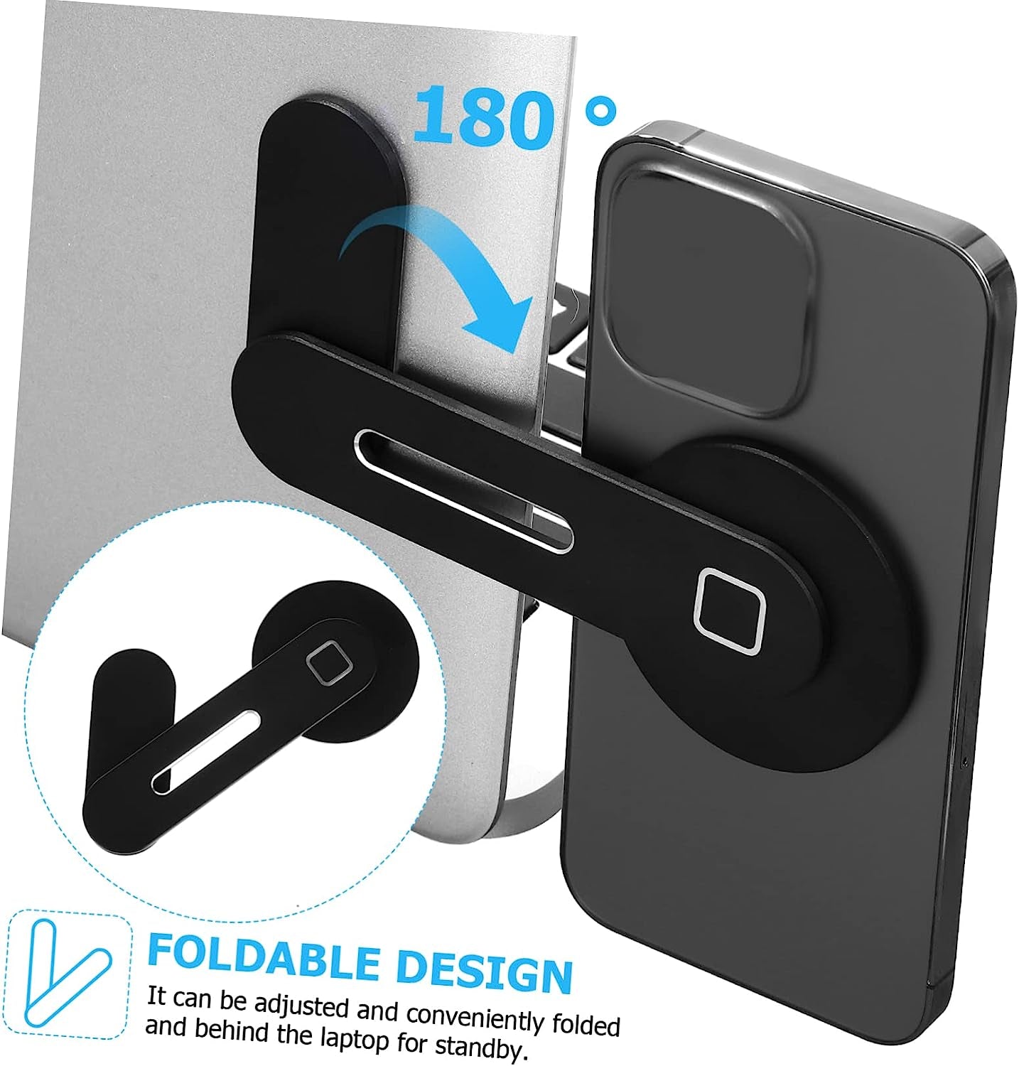 UKCOCO Bracket Car Laptop Mount Magnetic Car Mount Desk Laptop Stand Magnetic Laptop Stand Magnetic Phone Holder for Laptop Magnetic Laptop Bracket Magnetic Phone Holder Mount Phone Rack  UKCOCO   