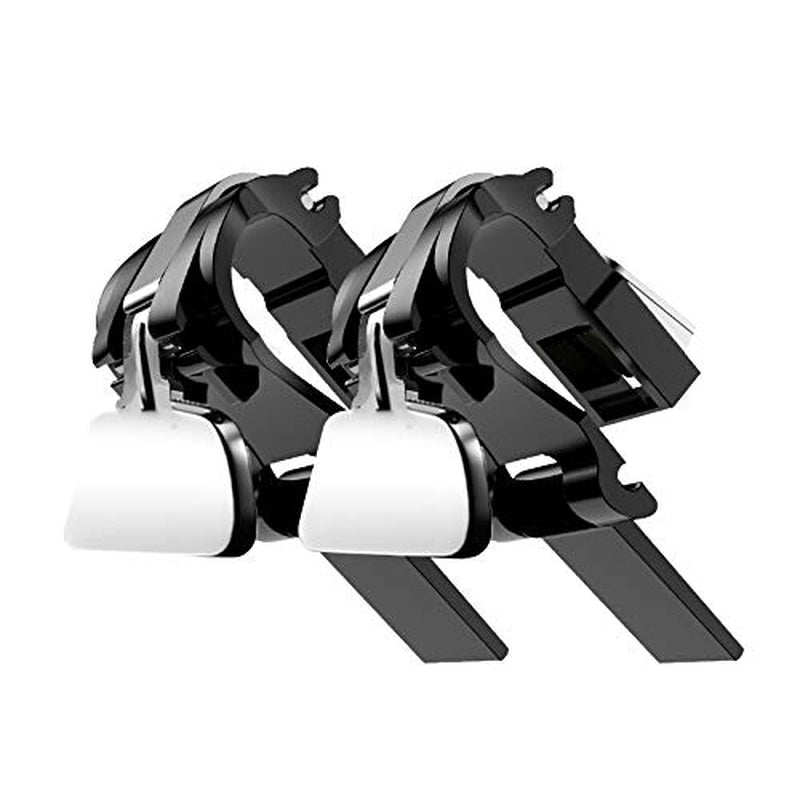 SODIAL 1 Pair for PUBG Mobile Game Fire Button Aim Key Smart Phone Gaming Trigger L1 R1 Shooter Controller Black  SODIAL   